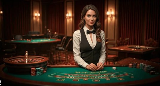 Interface pemain Roulette Eropa di kstoto